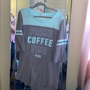 PINK Prime Coffee Time Nightgown